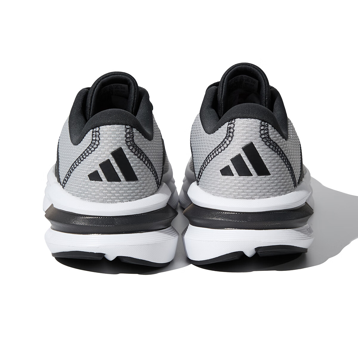 Adidas Unisex Outdoor Training Comfortable Breathable Casual Running Shoes Light Grey/Carbon Black/Black No.1 Size 36 15