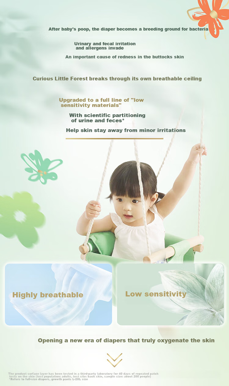 Huggies Little Forest Pull-Up Pants XXXL 28 Pieces (17kg And Above), Heart Diamond [More Breathable Top Configuration, Zero Mark] 5