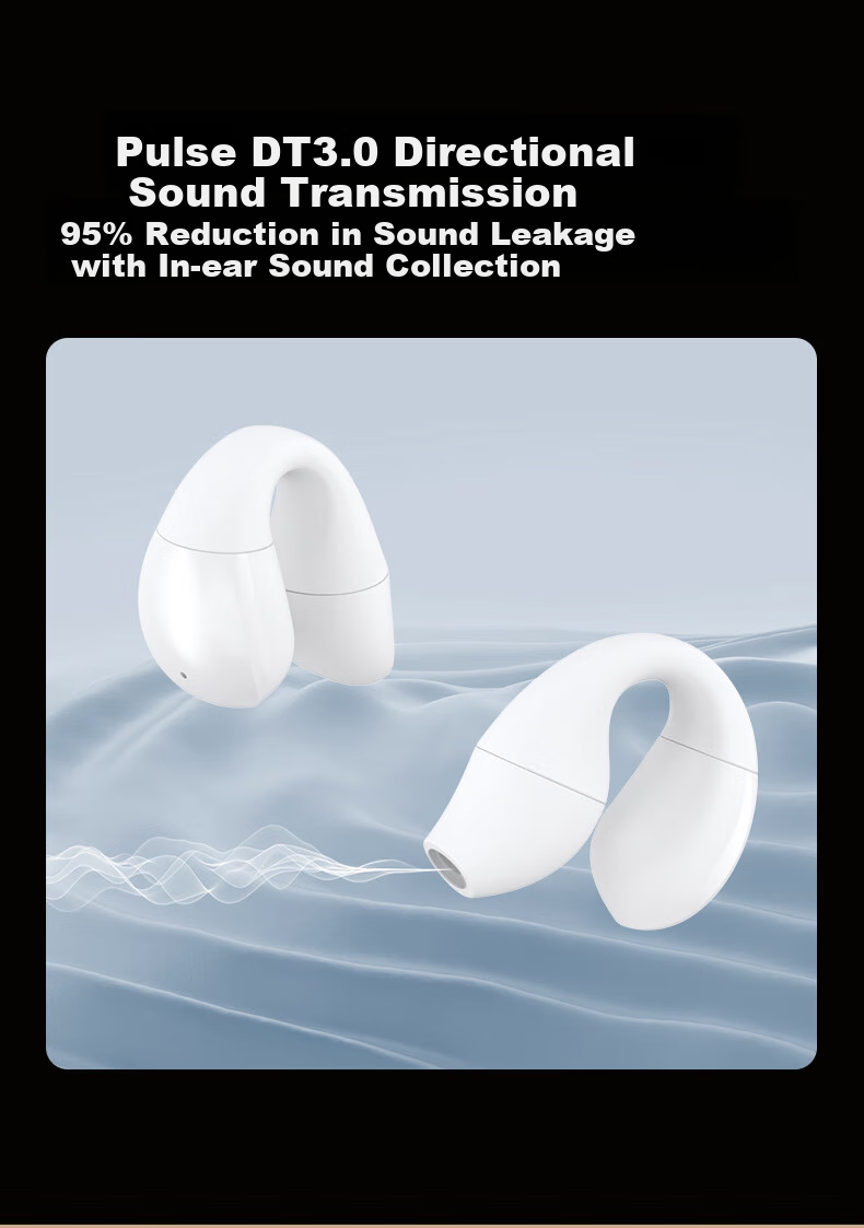 Dacom [Lowest Price Online, Double Compensation for Excessive Price] Wireless Bluetooth Earphones Clip-On Open-Concept Bone Conduction Non-In Sports Running Mini Call Noise Reduction for Men And Wome 6