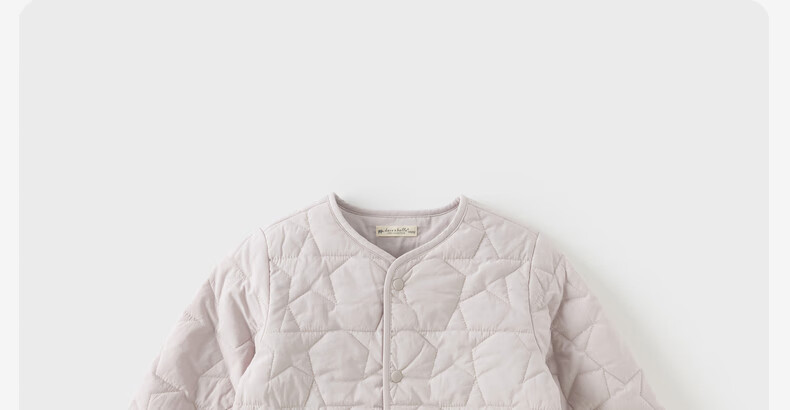 DAVE & BELLA Girls' Cotton Jacket Autumn Winter Boys' Warm Cotton Coat Lightweight Liner Outerwear for Older Kids 7