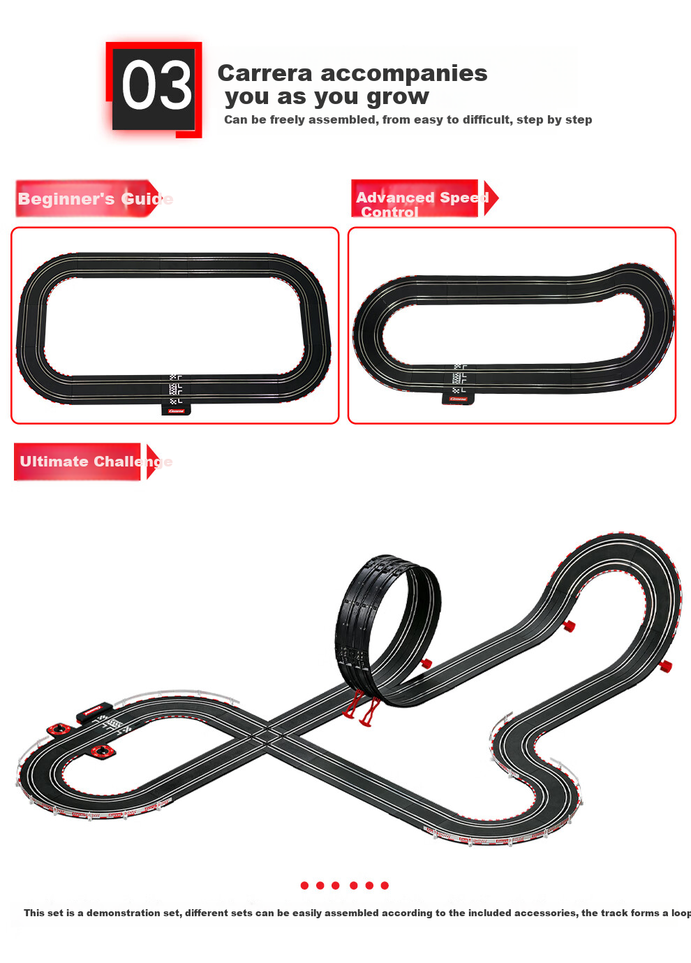 Carrera Track Car GO Series 1:43 Children's Day Toy, Boys' Gift, Remote Control Car Toy Set 5