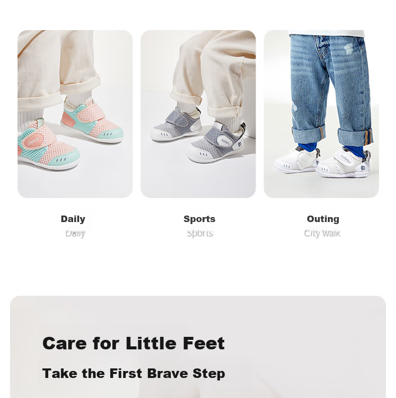 Katetu Toddler Shoes for Infants 1-3 Years Old, Breathable Mesh Children's Shoes, Spring And Summer Functional Shoes, Kindergarten Baby Indoor Shoes X2AE003 5
