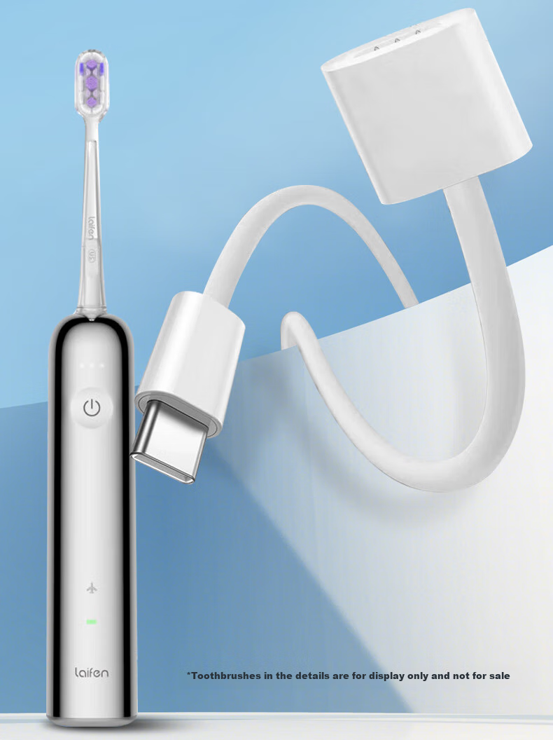 Masentek Charging Cable for LFTB01-P Electric Toothbrush, Original Cable with Magnetic Fast Charging, Next-Generation Vibration Electric Toothbrush USB-C Power Cord for Life 2