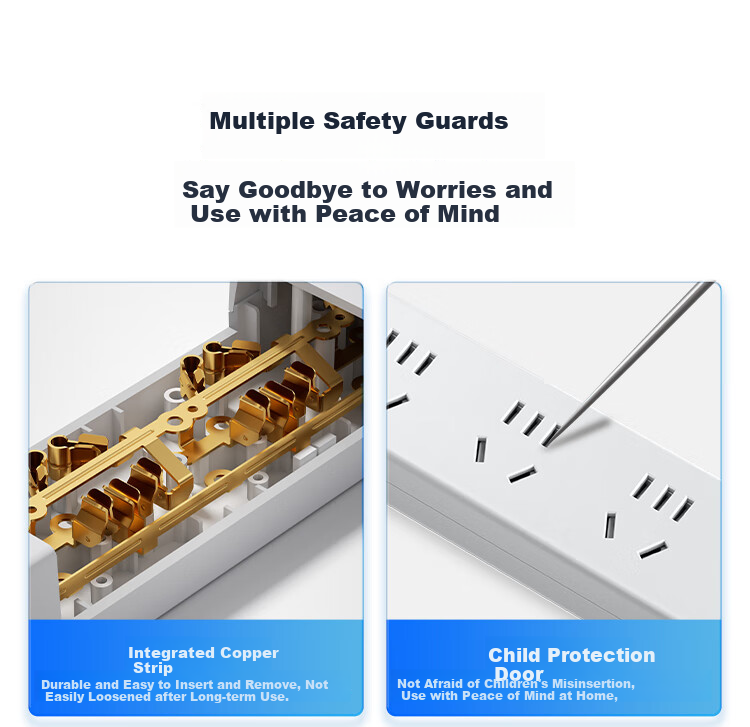 BULL Lightning Protection PDU Desktop Overload And Overpower Protection Under-Desk Gaming Cabinet Socket/power Strip/extension Cord/surge Protector, 8 Outlets with Master Switch, 1.8 Meters, GNE-P108ET 12