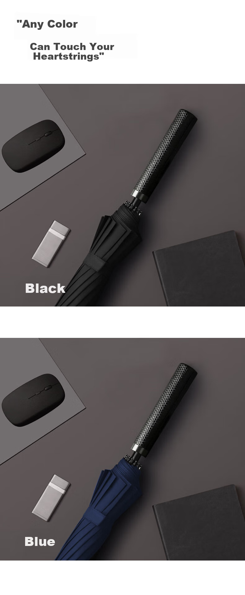 Meebordi Umbrella, Reinforced And Thickened, Durable against Strong Winds And Heavy Rain, Long Handle, Large Size, 24 Ribs, High-End Business Oversized Umbrella 14