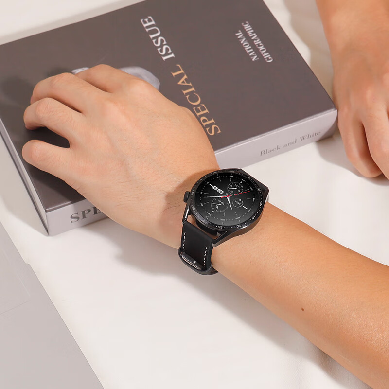 Ремешок MSSM для Huawei Watch GT 3/GT 2/GT 3 Pro/GT Cyber, унисекс, 42/43 мм, элегантный белый