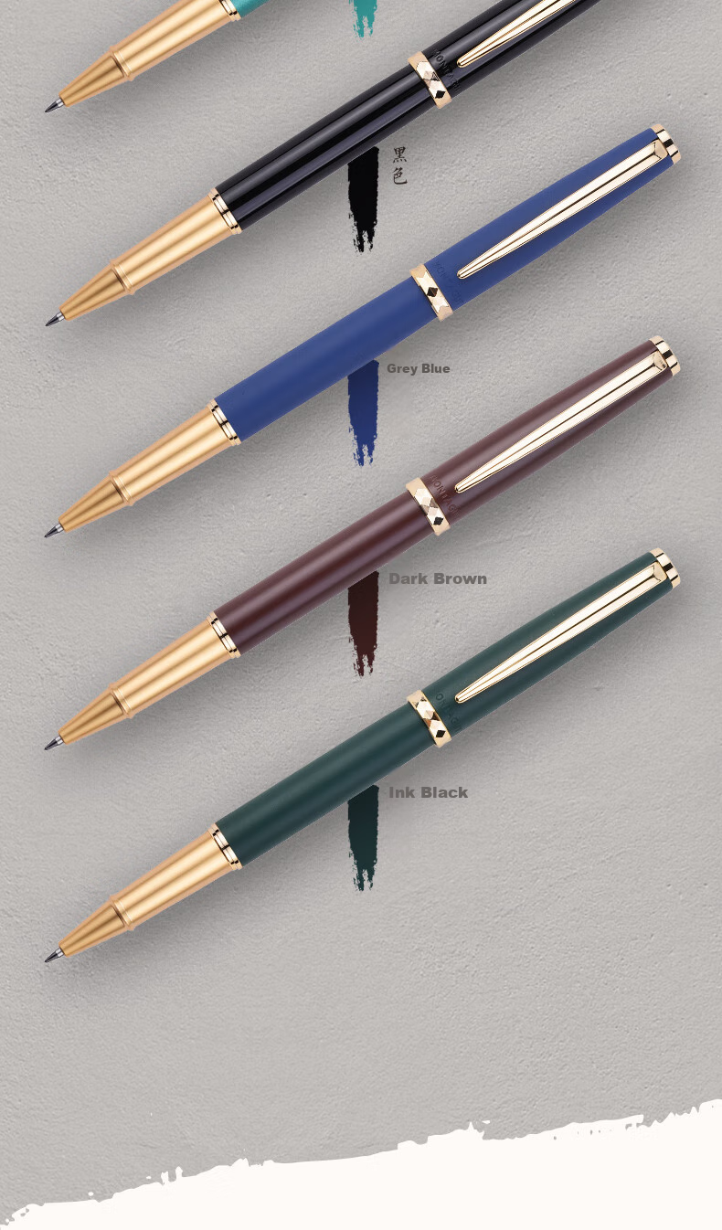 MONTAGUT [Best-Selling Product] Signature Pen, Business Office Pen for Men And Women, Gift, Lingzhi Series M303 Black Signature Pen 0.5mm 11