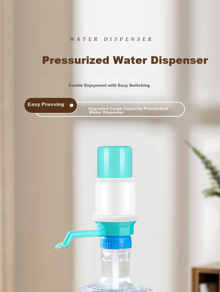 BJ Water Pump, Bottled Water Pump, Manual Water Pressurizer, Water Lifter, Household Water Pumping Device 1
