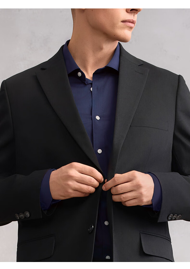 G2000 Men's Spring Autumn Multi-Stretch Business Commuter Suit Anti-Static Antibacterial Mall Same Style 14