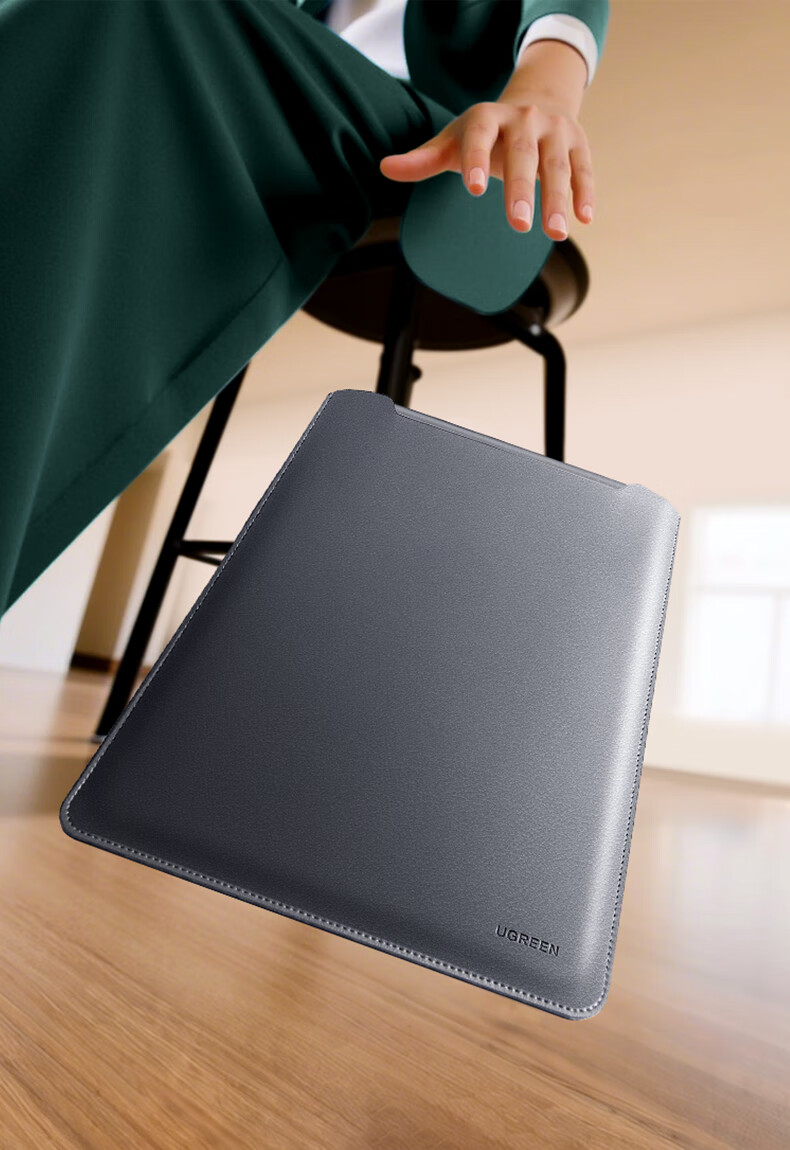 UGREEN Laptop Sleeve for 14-14.9 Inch Non-Magnetic, Compatible with Apple MacBook Pro, Huawei, Lenovo, Xiaomi Laptops, Slim Protective Case Can Be Used As A Mouse Pad 10
