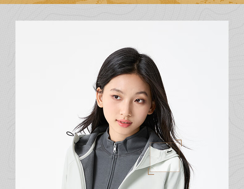 361° Women's Jacket, Autumn And Winter, Triple Protection, Fleece-Lined, Sports Casual Windproof Jacket, Clothing 662544603-2 29