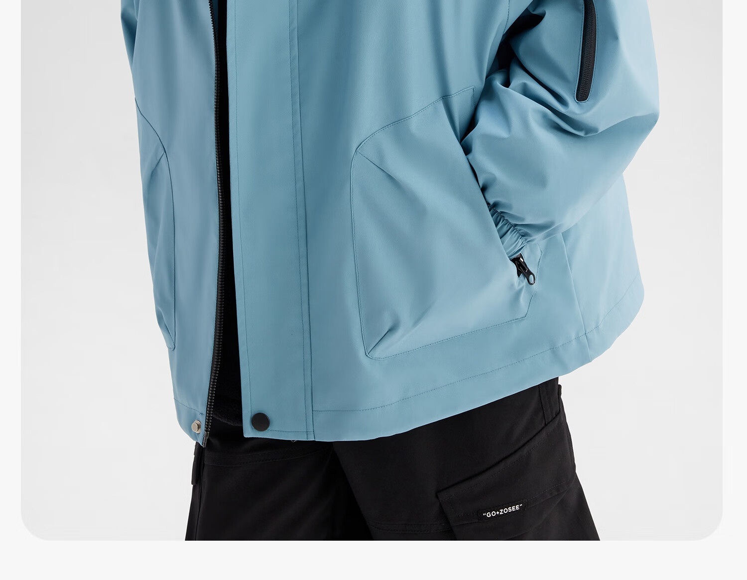 Zuo Xi Kids Children's Softshell Jacket 2025 New Autumn Boys Windproof Waterproof Coat Red 140 36