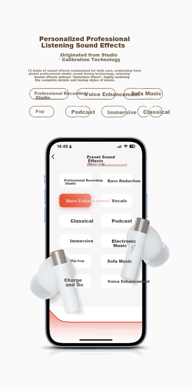 1MORE (1 MORE) [2026 New Model | Jay Chou Recommended] Q30 True Wireless Bluetooth Earphones, 42dB Active Noise Cancellation, 30H Long Battery Life, Bluetooth 5.3 Gaming Sports Music Headphones, Black 1