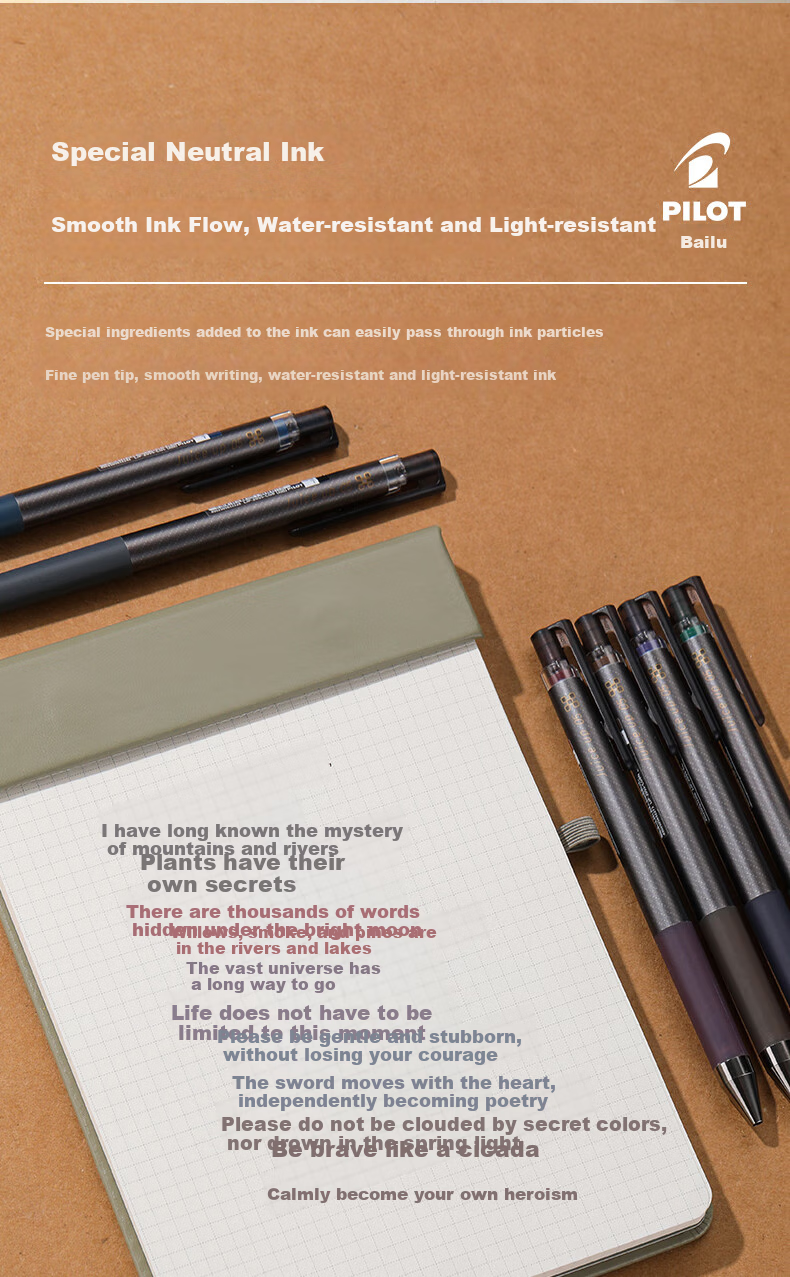 PILOT Juice Up Gel Pen Limited Edition Retro Color Shiny Metal Juice Pen for Journaling, Retractable ST Tip, Office And Student Use LJP-20S4 Gross Black 6
