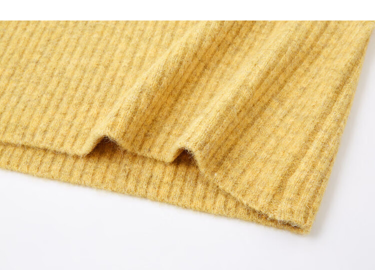 Demana "Warm Secret" Winter Simple Half-Zip Stand Collar Loose Wool Blend Knit Sweater for Women 3