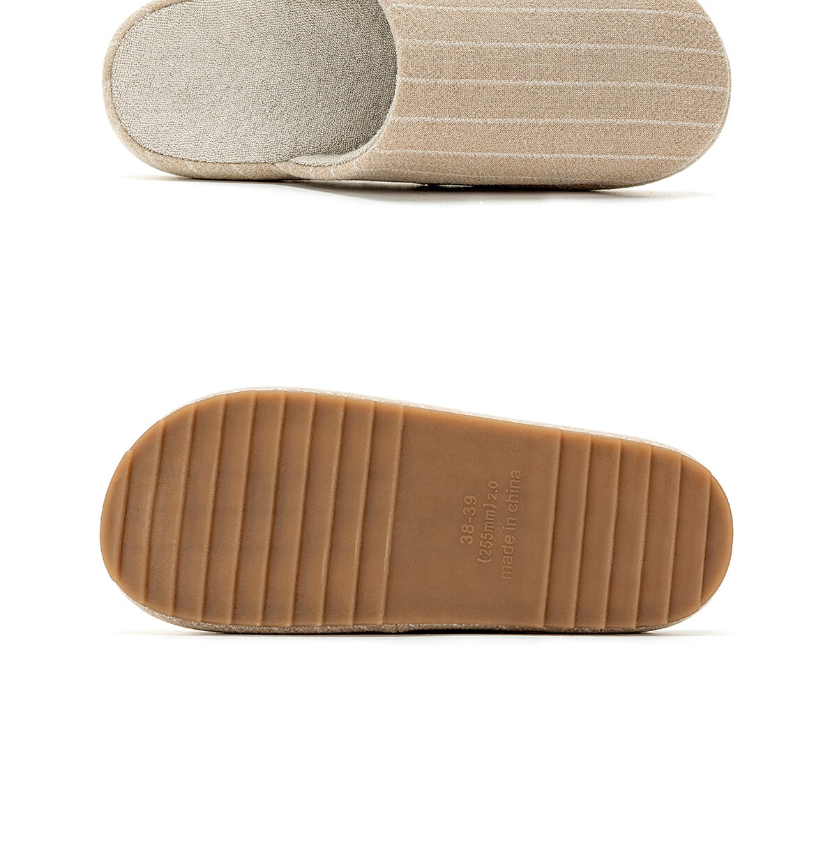 TZLDN Men’s Cotton Slippers with Beef Tendon Sole 2025 Autumn Winter Indoor Non-Slip Warm High-End Couple’s Cotton Shoes Men’s Version 8