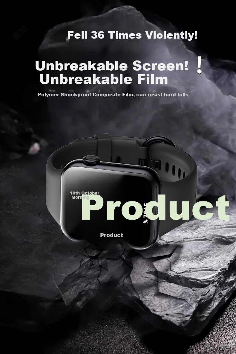 CHENSONG Suitable for HONOR Watch 5, Hydrogel Heat-Bent Protective Film, Not Tempered Glass Film 13