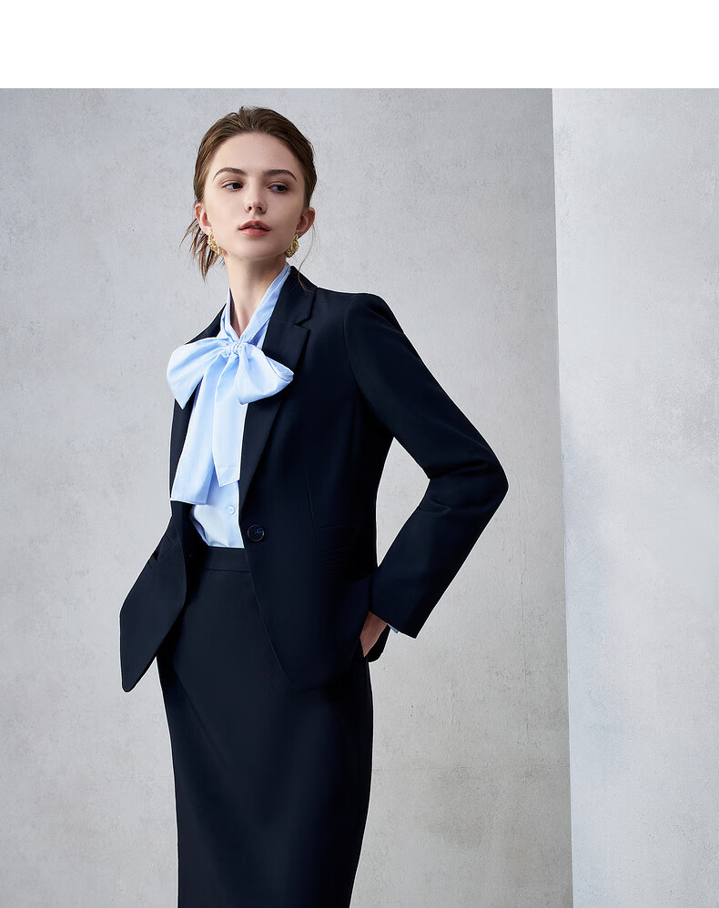 G2000 Women's 2025 Autumn Winter Business Commuter Slim Fit Tailored Blazer Comfortable and Crisp Mall Same Style 2