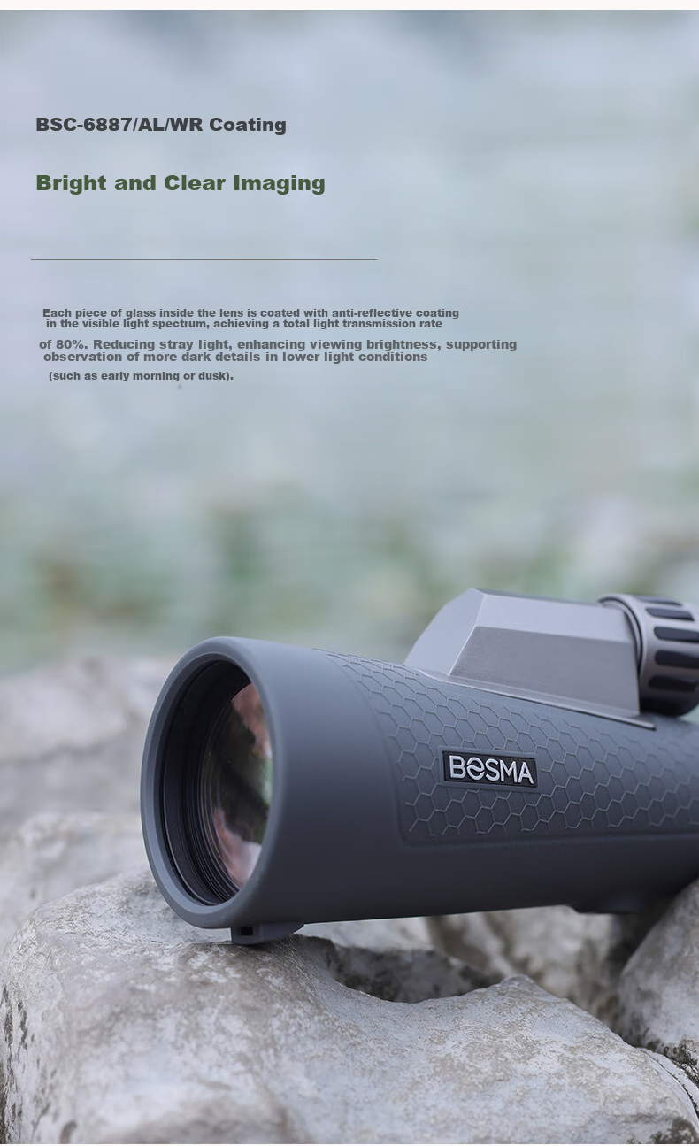 BOSMA X32 Lens Telephoto Camera Lens, Flat Field ED Lens, External Lens for Smartphones, Concert Shooting Tool, Monocular Telescope 9