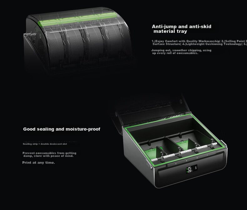 Creality K2 3D Printer Desktop Home FDM Fully Automatic Leveling Large Size High-Speed 3D Printing Machine 9
