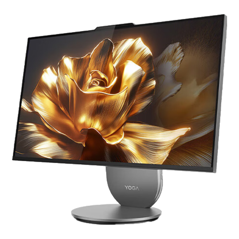 Lenovo YOGA 27 High-Energy AI All-In Laptop with Rotatable 27-Inch QHD Screen (U9-285H, 32GB LPDDR5X, 1TB SSD), Moon Gray
