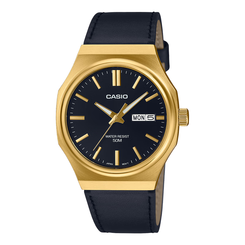 CASIO MTP-E735GL-1A Men's Student Sports Quartz Analog Watch Simple Stylish Waterproof Unisex