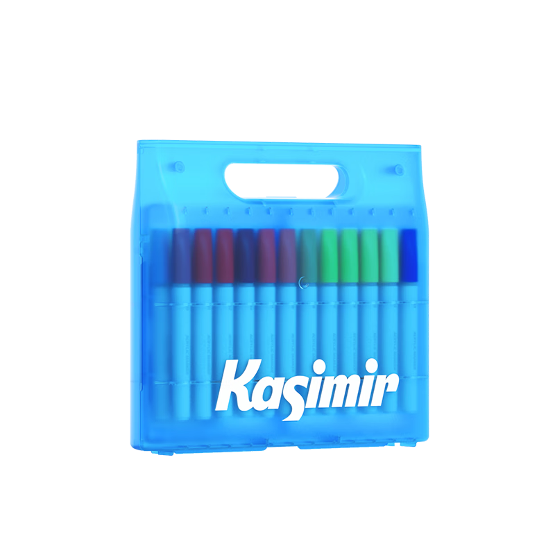 Kasimir Easy-To Acrylic Markers, Student Stationery Markers, Drawing Pens, Children's Painting Watercolor Pen Set, Student Holiday Gift, Birthday Present, 36-Color Watercolor Pens, Art Educatio