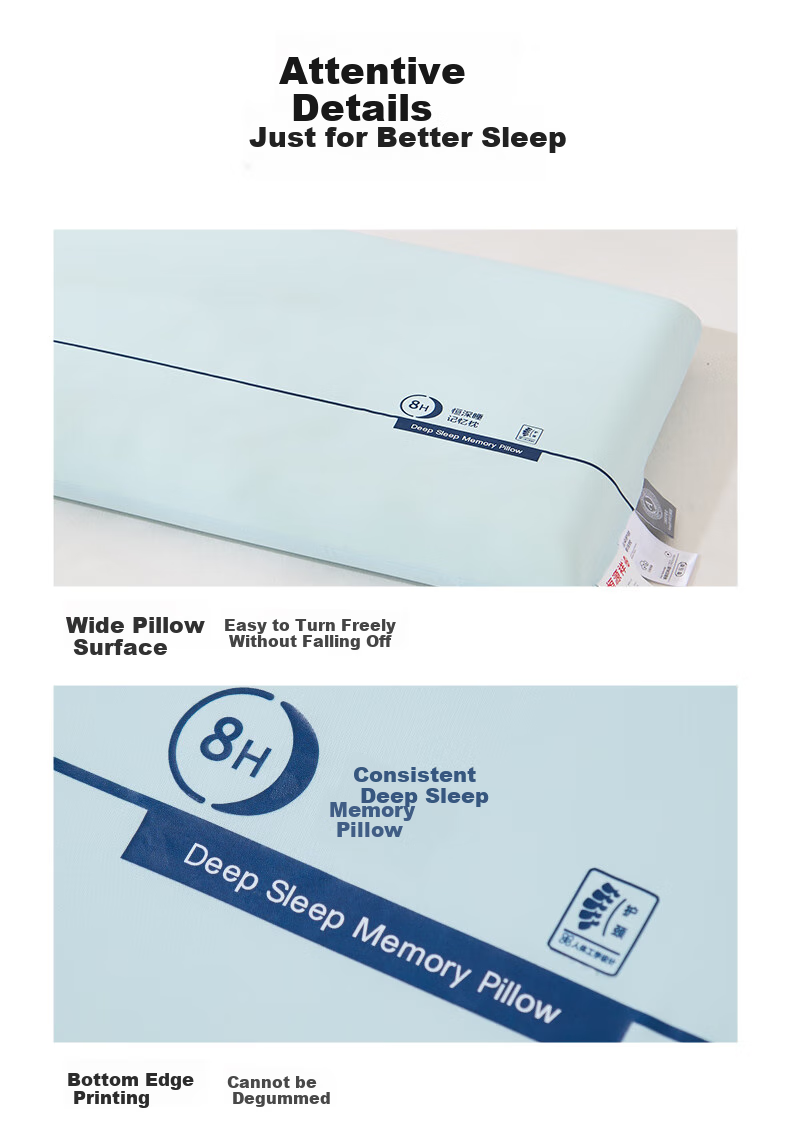 Hengyuanxiang Pillow Core, Class A Deep Sleep Pillow, Neck Protection, Slow Rebound Memory Foam Pillow Core, Adult High Pillow, 10cm [Single Piece] 12