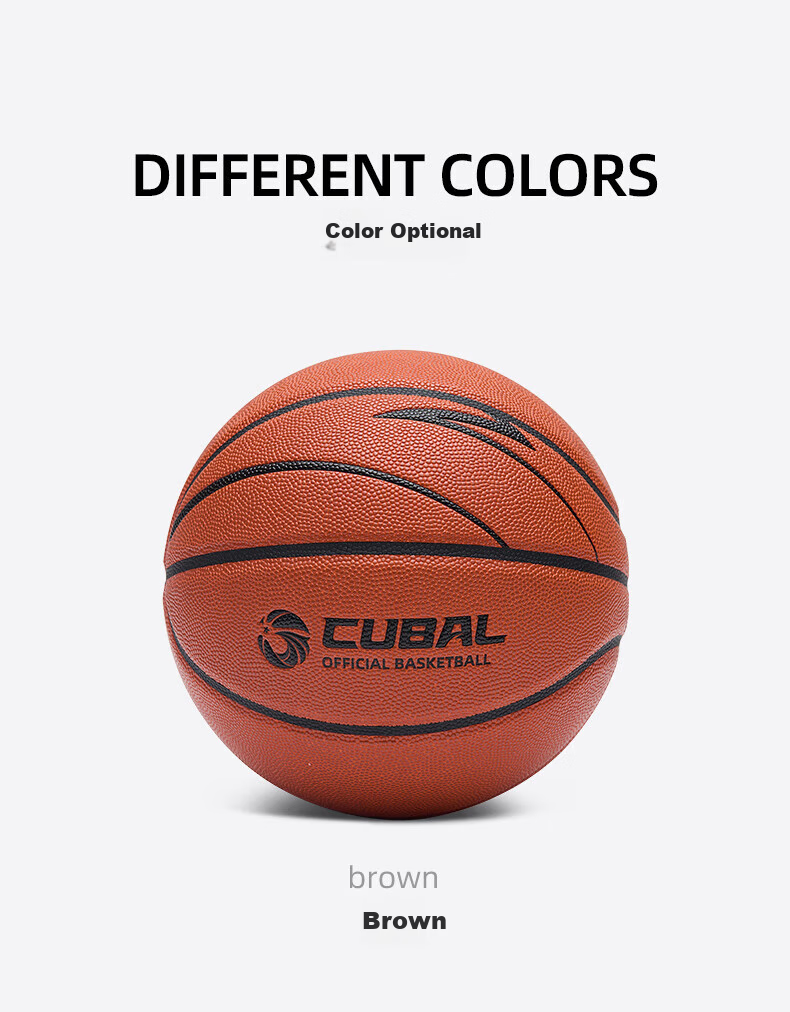 ANTA Basketball Size 7 ACE-800 Series Professional Microfiber PU Basketball CUBAL Official Competition Ball 6