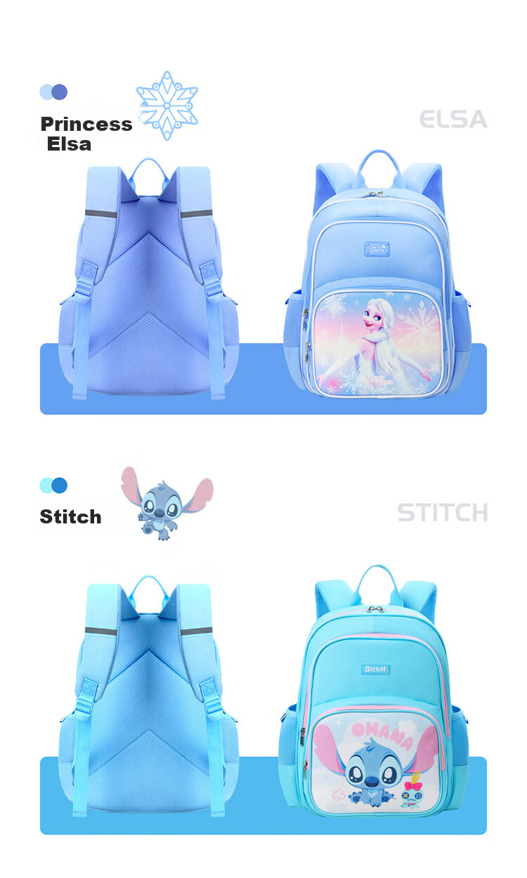 Disney Children's Backpack for Primary School Students Grades 1-3, Ultra-Light Breathable Large Capacity Antibacterial Water-Resistant Spider-Man Backpack for Boys 13