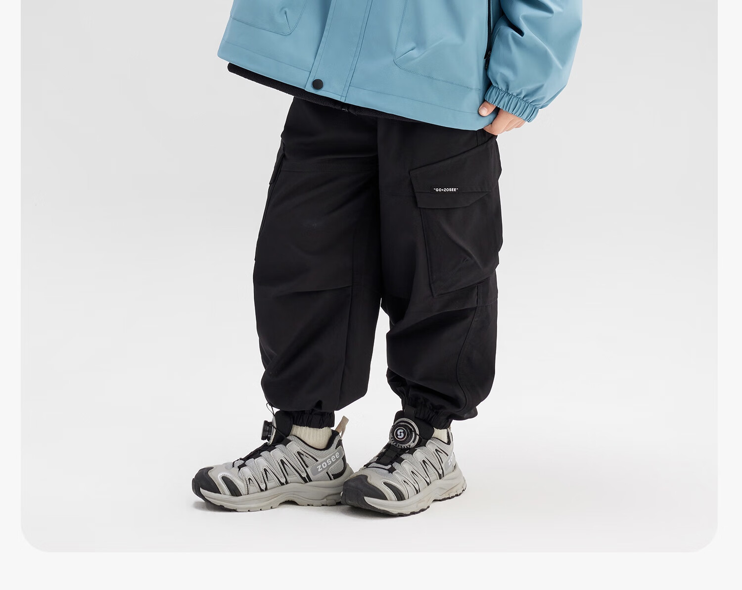 Zuo Xi Kids Children's Softshell Jacket 2025 New Autumn Boys Windproof Waterproof Coat Red 140 38