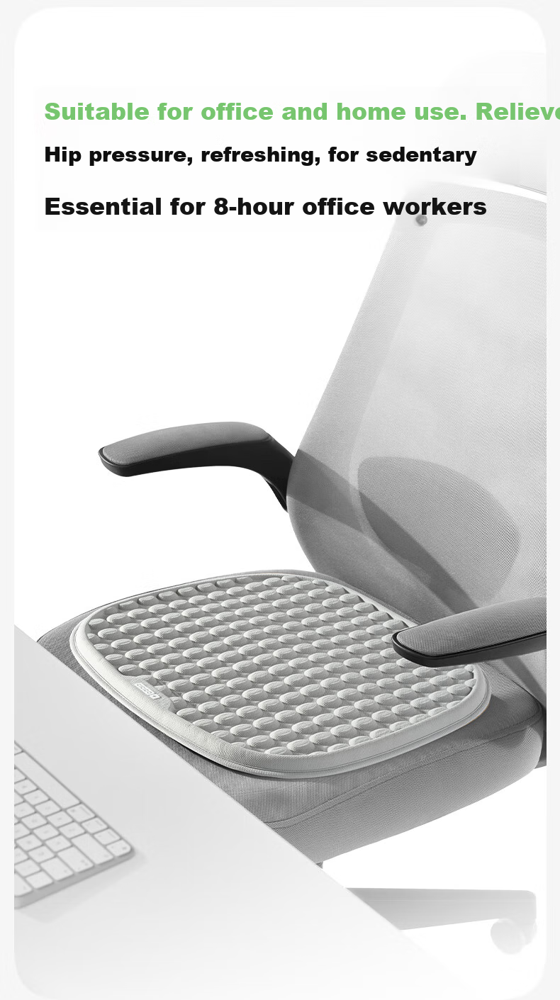 CICIDO Car Seat Cushion, Summer Automotive Seat Cooling Gel Pad, Ventilated And Breathable, All-Season Universal, for BMW, Audi, Tesla 17