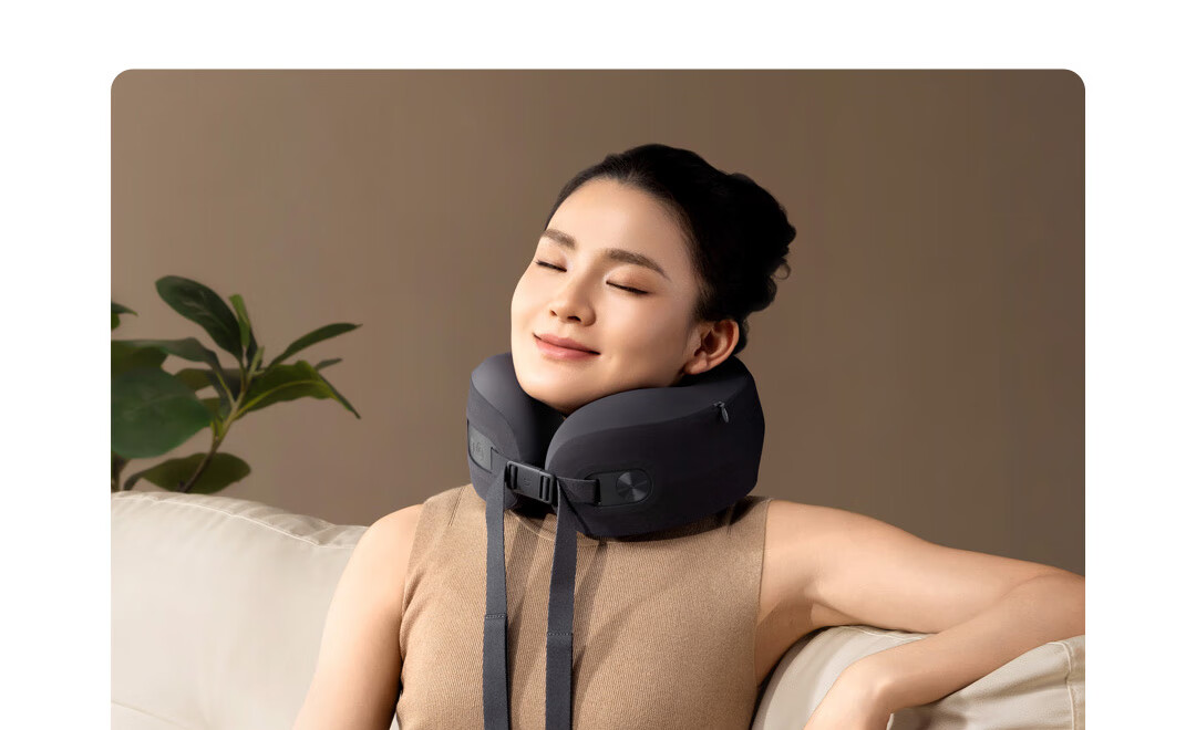 Mijia New Xiaomi Neck Massager Smart Neck Pillow Massager Removable Washable Dustproof Fabric Cover Portable Easy to Clean 4