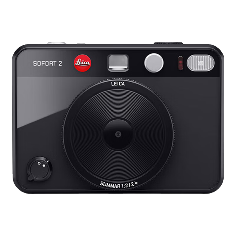 Leica [Mid-Autumn Festival Gift] SOFORT 2 Instant Camera sofort2 Dual-Mode Instant Camera (Black) + 20 Sheets of Film (19190+19679)