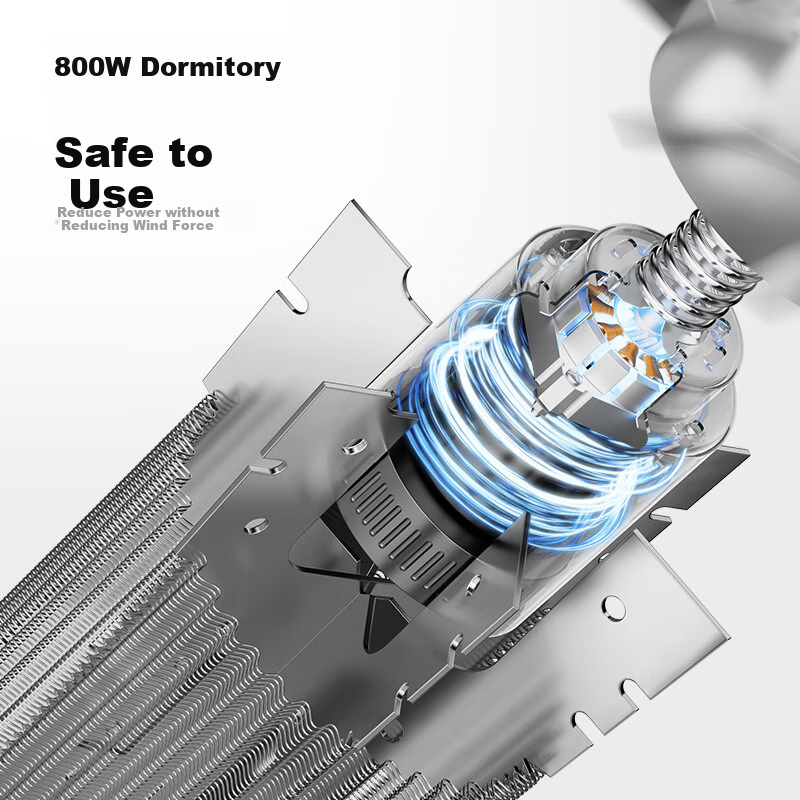 Фен FLYCO PH1606, 800 Вт, складной, для студентов, розовый