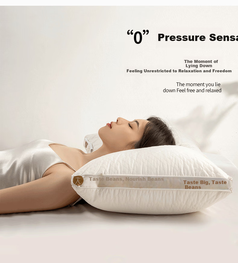 Hengyuanxiang Pillow, Pure Cotton, Three-Dimensional Antibacterial, Hotel Neck Support Pillow Core, Deep Sleep, Adult, 45*70cm, One Pair 7