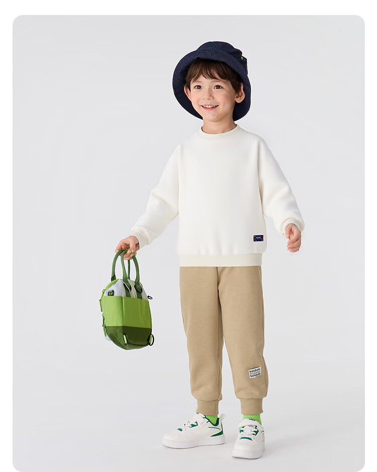 BALABALA balaOne Kids Fleece Anti-Static Sweatshirt Unisex Children Winter 2025 208425121201 7