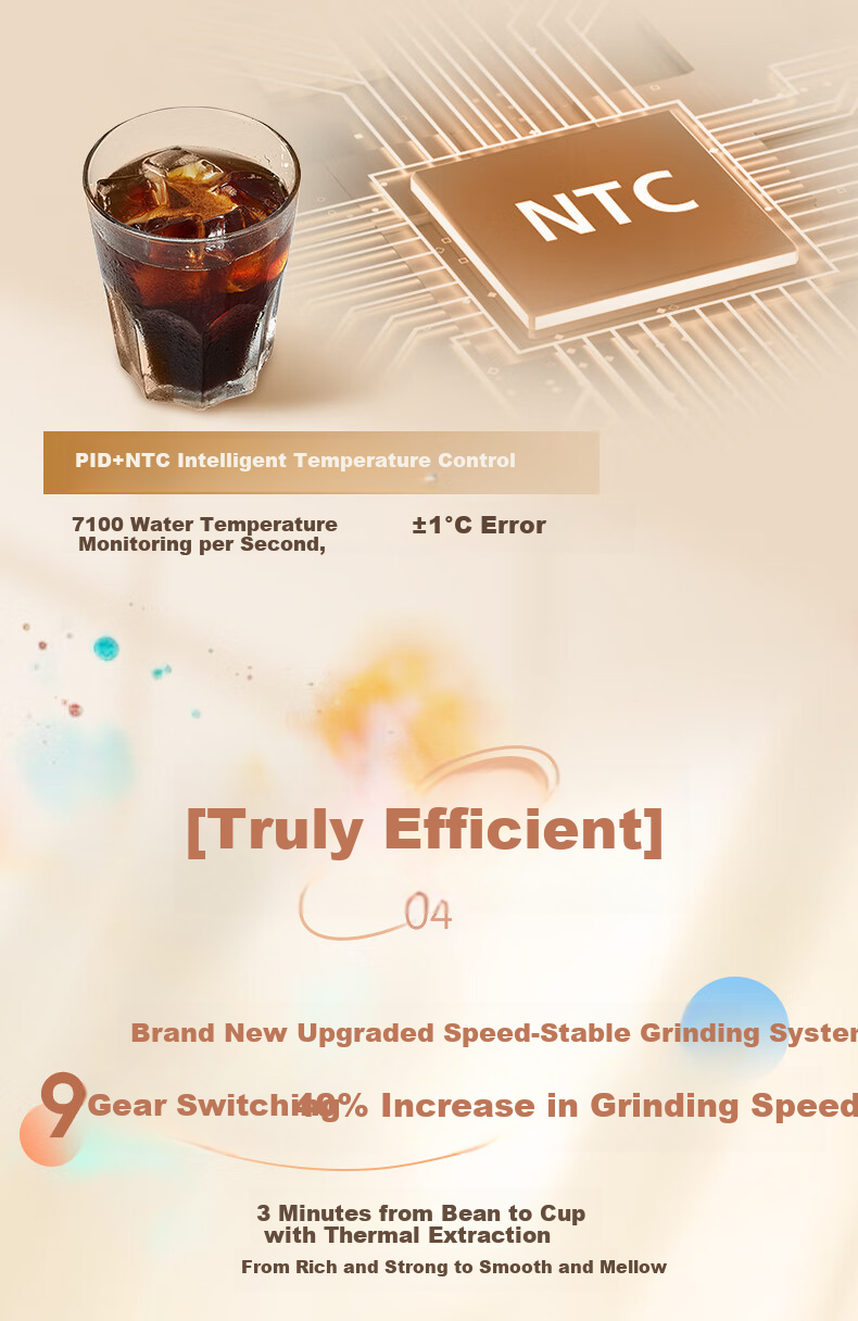 PHILIPS New Morning American-Style Tea And Coffee Machine, Fully Automatic Home Use, Dual-Use for Beans And Grounds, Integrated Fresh Grinding, True Cold And Hot Dual Extraction HD7997/80, Gift-Giving 11