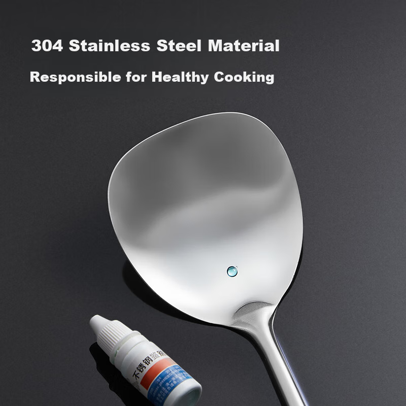 Лопатка кухонная COOKER KING из нержавеющей стали, 31 см, для антипригарных покрытий