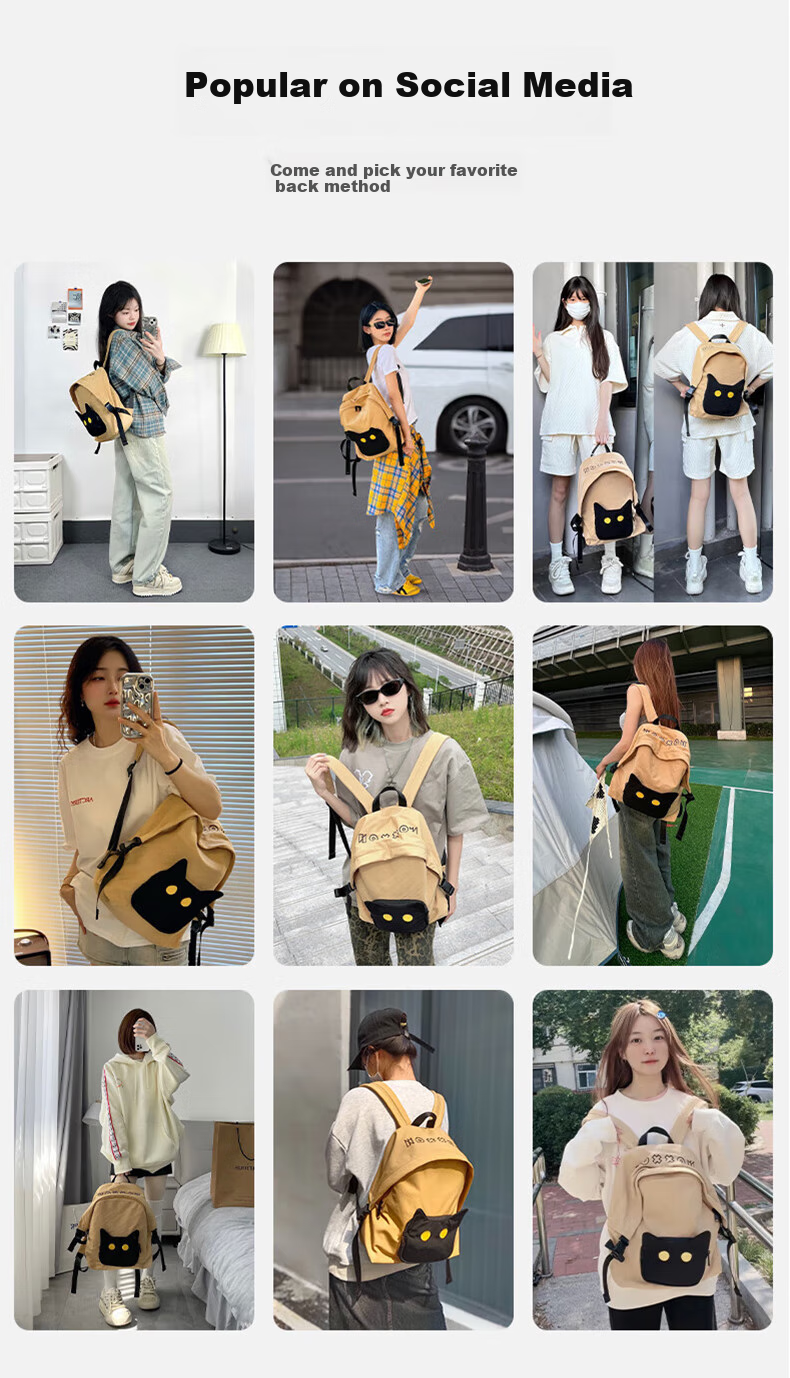 NOXXON Gift Backpack for Men And Women, Outdoor Commute Large Capacity Sports Casual Travel Water-Resistant School Bag 3