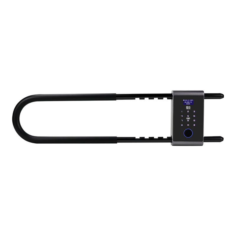 GS GSON U-Shaped Smart Fingerprint Password Lock Electronic Access Control Attendance Glass Door Lock