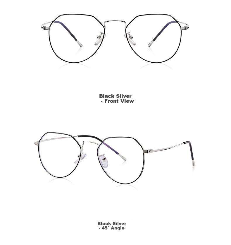 Mr.PuTian Anti-Blue Light Glasses, Anti-Radiation Flat Lens Glasses for Men And Women, Suitable for Myopia, Can Be Fitted with Prescription Lenses, Protects Eyes from Mobile Phones And Computers 13