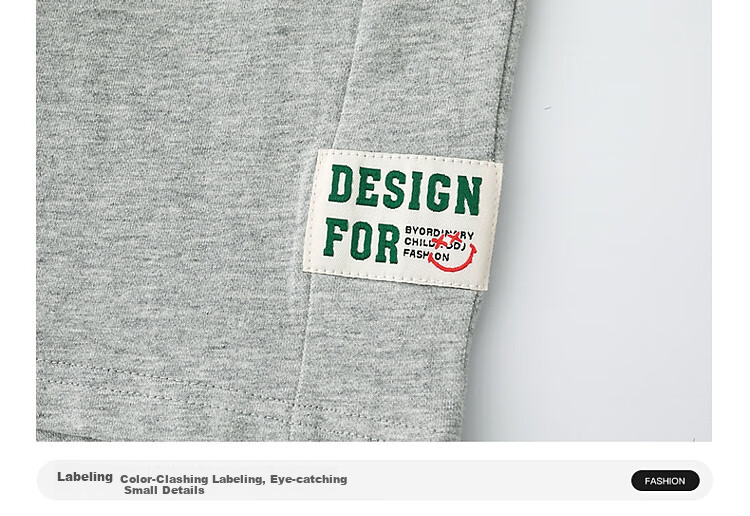 Duoduojia Boys' Sports Shorts, Summer 2026, for Older Children, Moisture-Wicking And Breathable, Pure Cotton Mid-Length Shorts, Children's Loose Six-Point Knit Pants 3