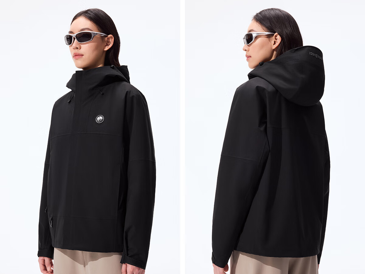 Panda Zhang Yuxi Edition [Rain Shell MAX] 3-in-1 Men's Windproof and Rainproof Hiking Jacket Autumn Winter Mountaineering Coat for Women 47