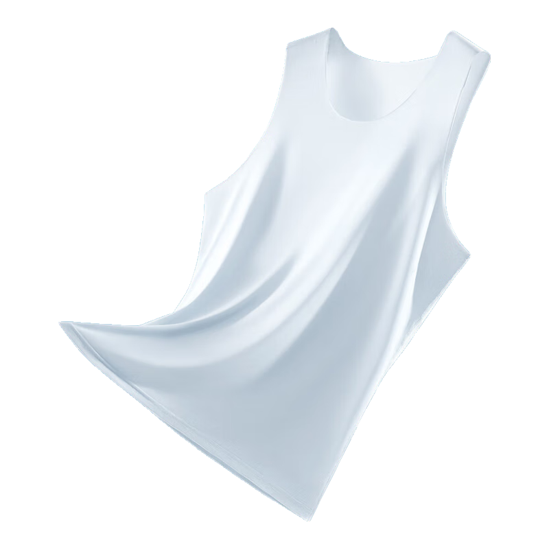 LangSha Men's Tank Top, Ice Silk Seamless 7A Antibacterial, Spring And Summer Undershirt, Athletic Vest, Sleeveless Undershirt, 3-Pack