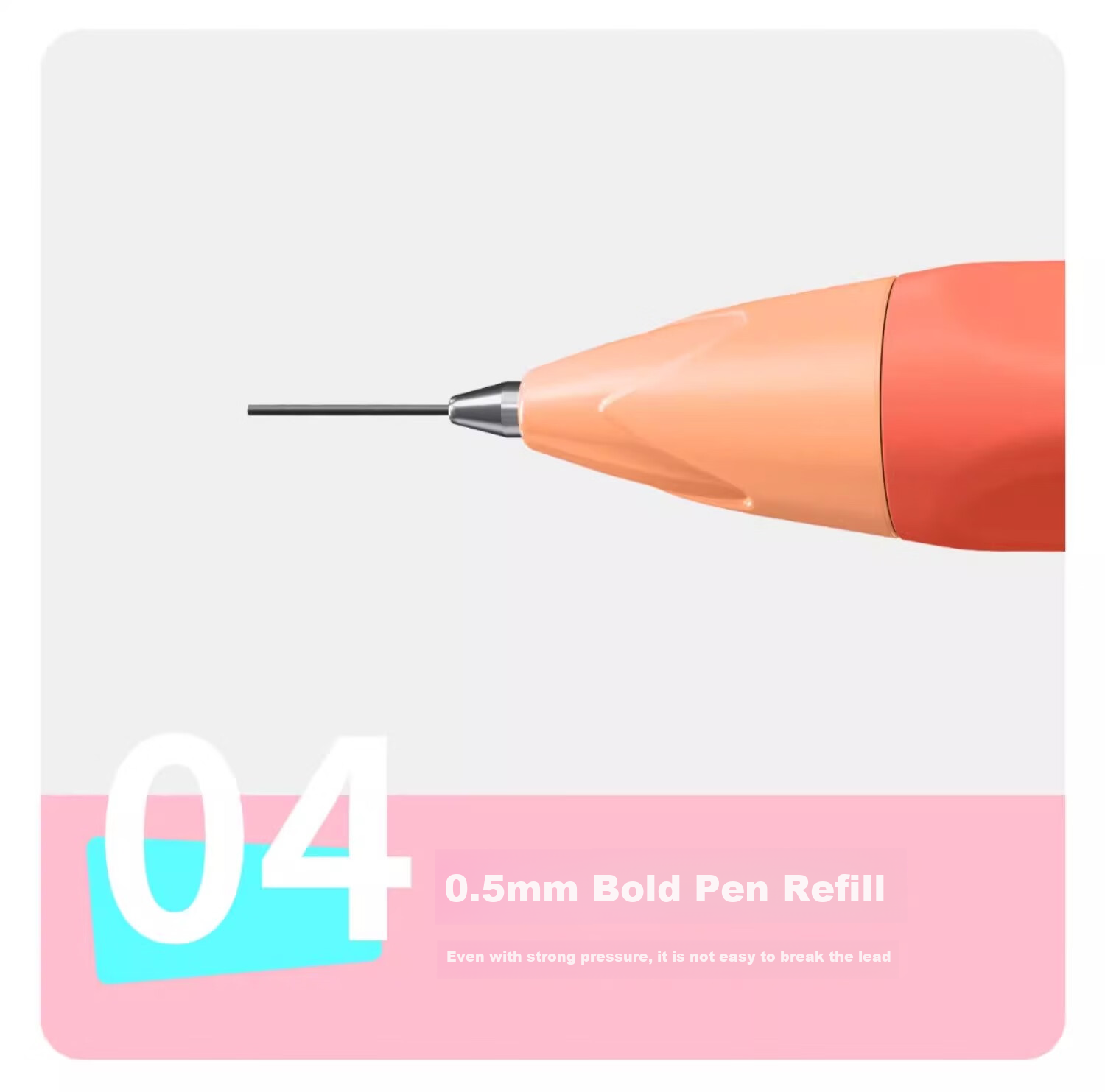 STABILO Mechanical Pencil 0.5mm [Graduation Gift for Men And Women], Retractable Non-Sharpening Pencil for Children's Handwriting Practice And Exams, Macaron Yellow Chunky Pencil 11
