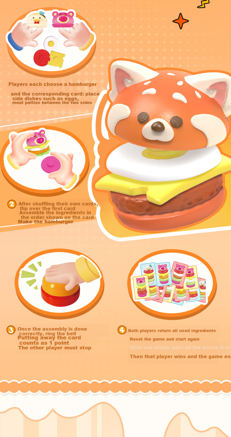 GOLDLOK Disney Spongy Burger Puzzle Blind Box Trendy Toy Figurine Educational Desktop Toy for Boys And Girls Birthday Gift 6