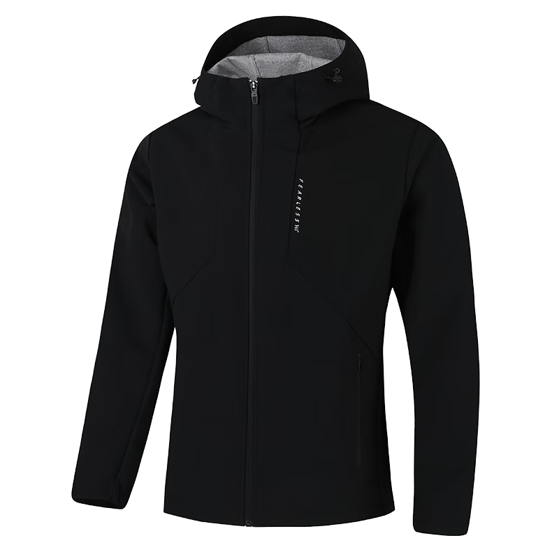 361° Men's Autumn Winter Aerogel Rainproof Sports Outdoor Casual Hooded Jacket Windbreaker 652534611-3