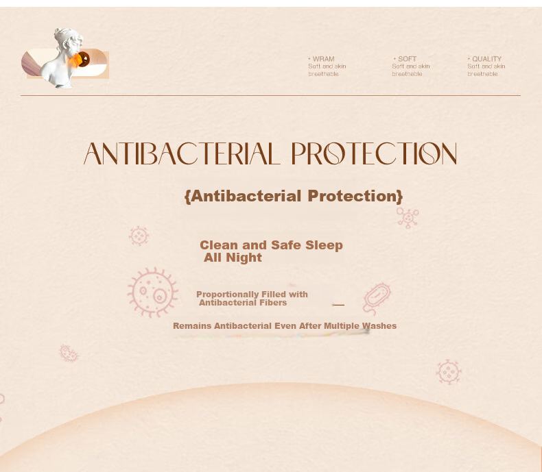 FUANNA Comforter, Spring And Autumn All-Season Duvet Insert, Class A Air Conditioning Quilt Fabric, Pure Cotton Bedding, Double Size, Approximately 6 Jin, 230×229cm 7