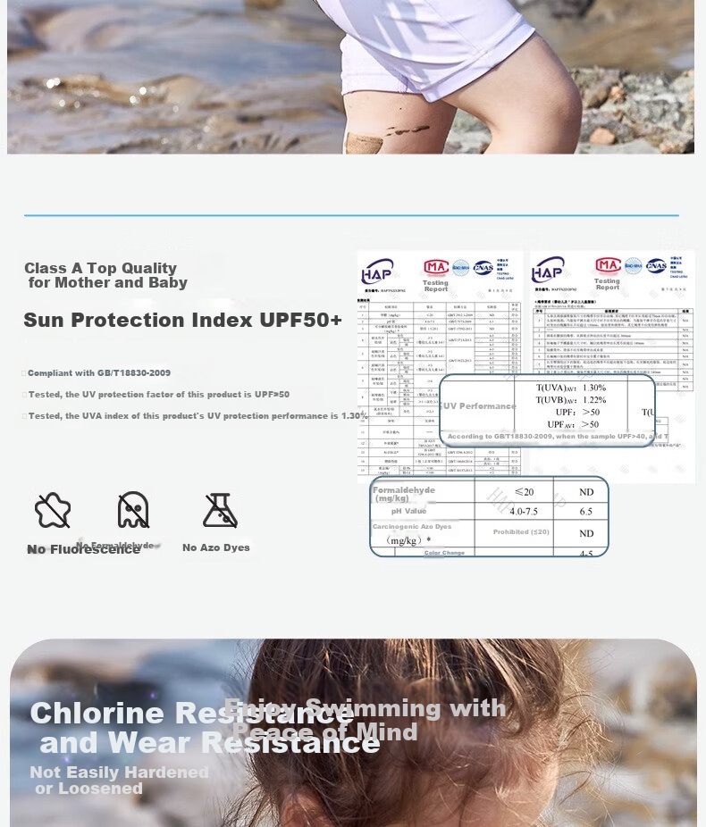 Niduoxiong Children's One-Piece Swimsuit for Boys And Girls, Original Yarn Sun Protection Chlorine-Resistant Swimwear for Toddlers And Kids Summer Swimwear 9